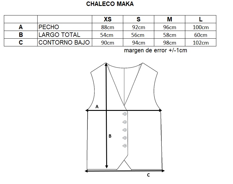 Chaleco Maka