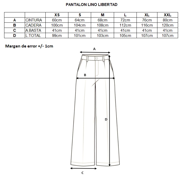 Pantalon Lino LIbertad
