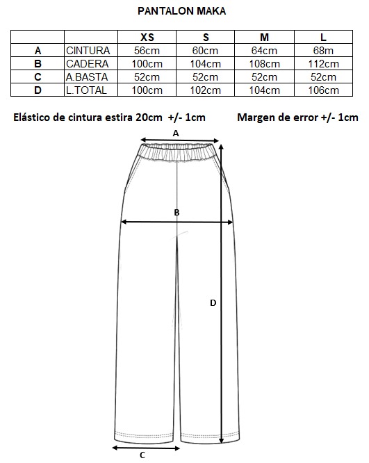 Pantalon Maka
