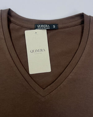 Camiseta Cuello V Karol Brownie