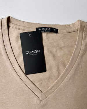 Camiseta Cuello V Karol Habano