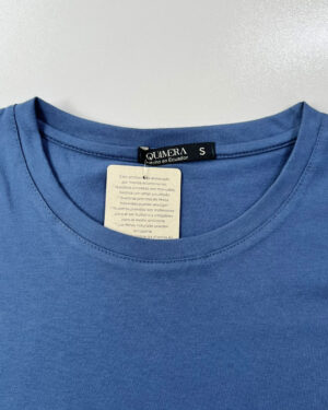 Camiseta básica Quimera mujer Azul Jean