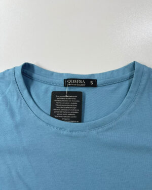 Camiseta básica Quimera mujer Celeste