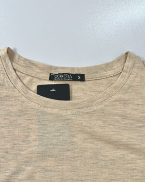 Camiseta básica Quimera mujer Crema Jas