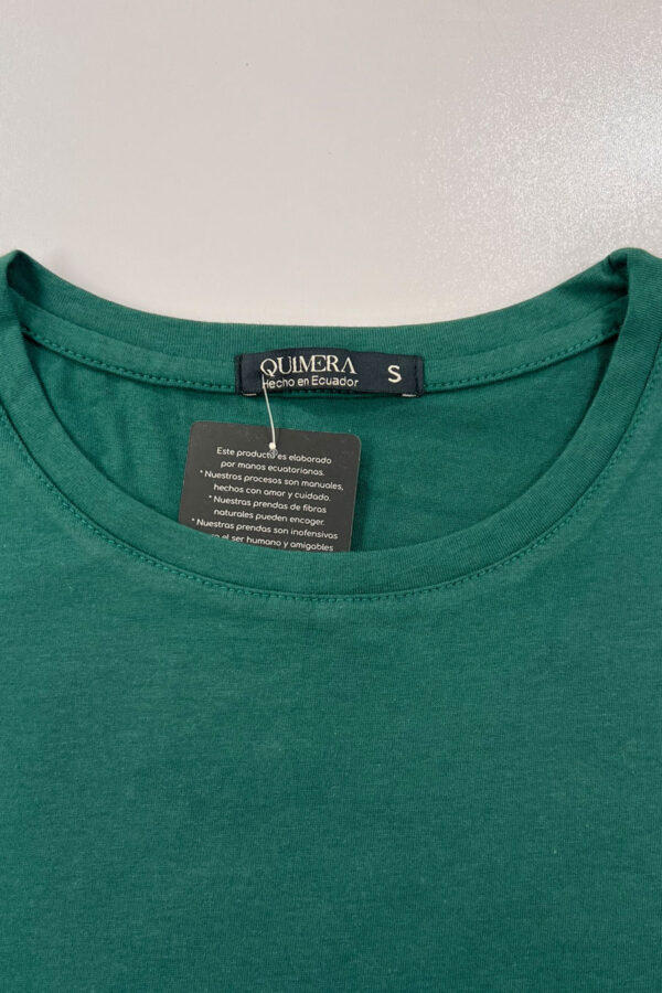 Camiseta básica Quimera mujer Verde Esmeralda