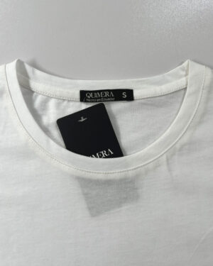 Camiseta básica Quimera mujer Ivory