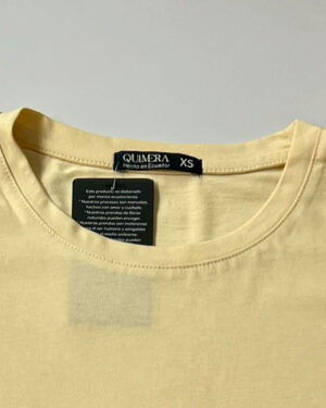 Camiseta básica Quimera mujer Mantequilla