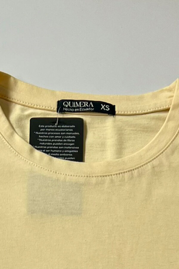 Camiseta básica Quimera mujer Mantequilla