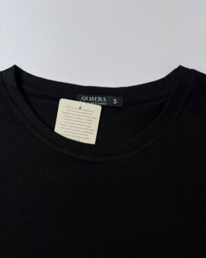 Camiseta básica Quimera mujer Negro