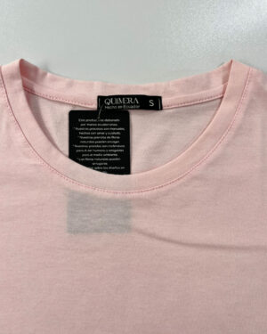 Camiseta básica Quimera mujer Palo Rosa