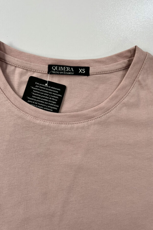 Camiseta básica Quimera mujer Rosa Oscuro