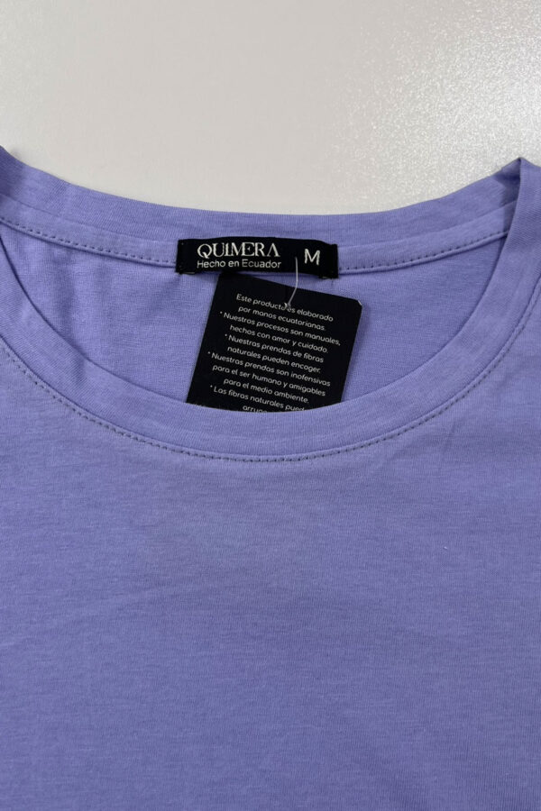 Camiseta básica Quimera mujer Violeta