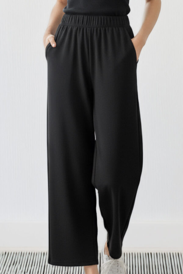 Pantalón Wide Leg Negro