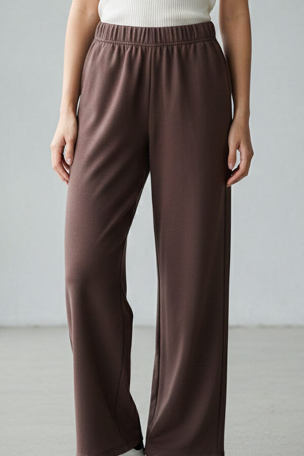 Pantalón Wide Leg Chocolate