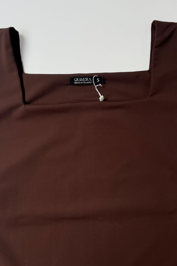 Top Cuadrado Chocolate