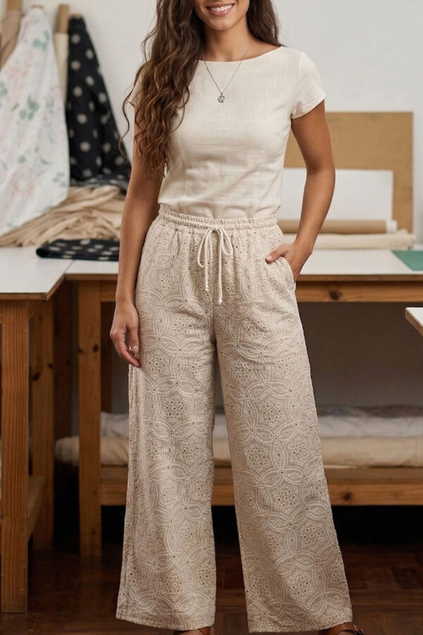 Pantalón Gaudi Beige