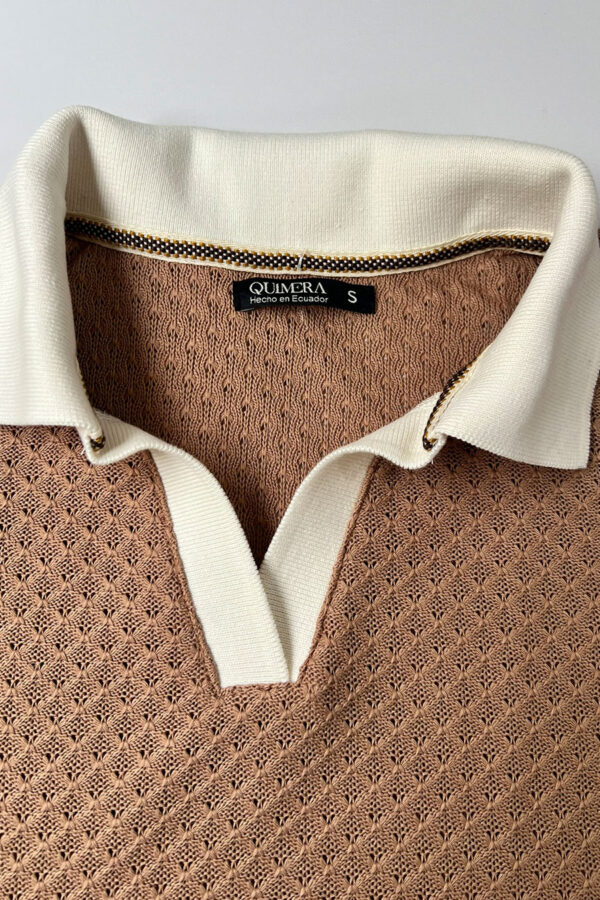 Camiseta Polo Abril Mocca