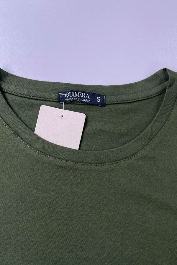 Camiseta básica Quimera mujer Oliva