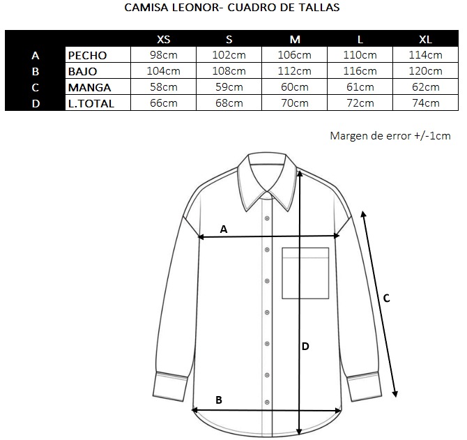 Camisa Leonor