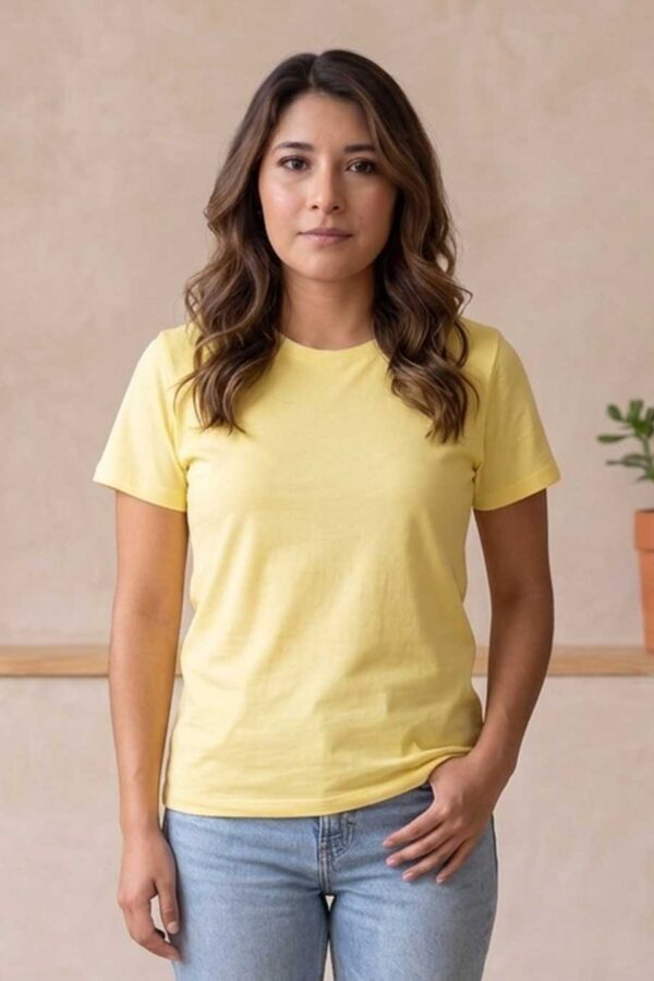 Camiseta básica Quimera Amarillo Banana