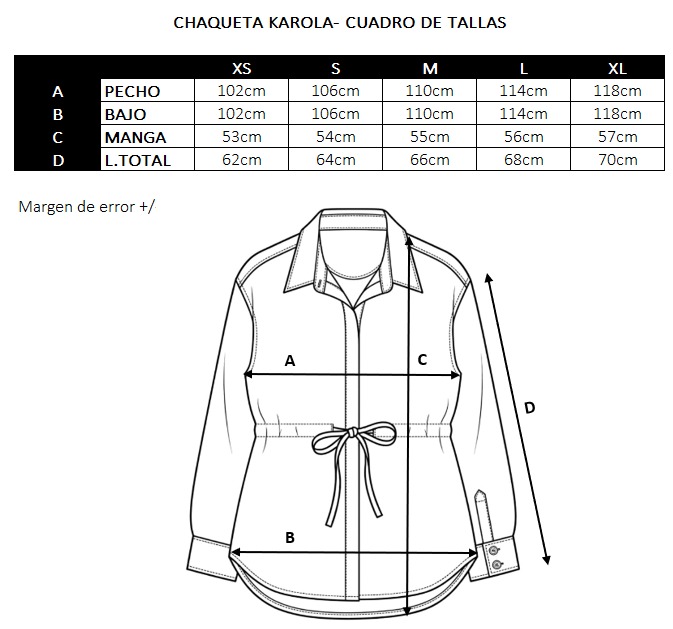 Chaqueta Karola