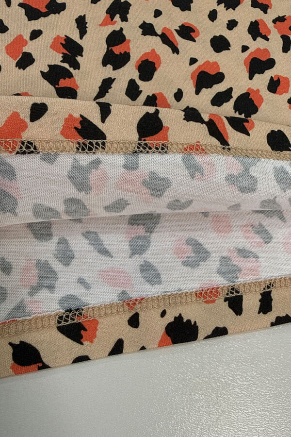 Camiseta Leopardo Habano