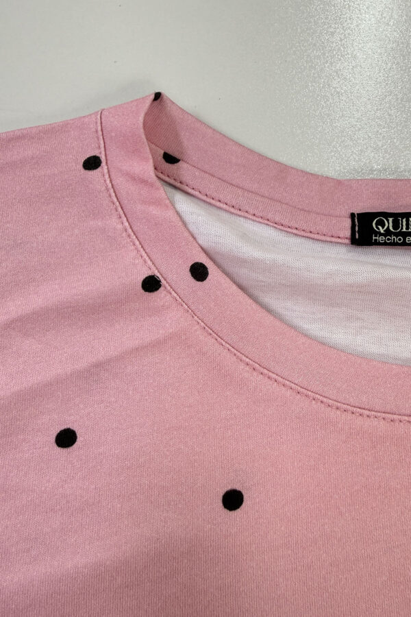 Camiseta Polka Rosa