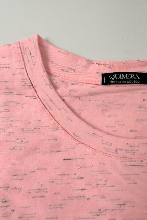Camiseta básica Mujer Rosa Neps